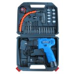 12 V Electric Screwdriver Drill with Li-ion Baterry Cordless Power Drill Kit Tools High Quality Nepal Machine