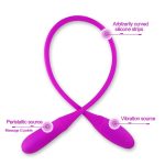Female Masturbation Devices 7 Speed g-spot Egg Vibrator Silicone Adult Toys Dual Heads Mini Vibrator for Lesbian Girl