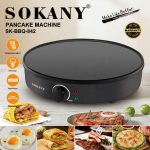Sokany New kitchen roti maker machine crepe non stick souffle pancake roti maker for hom